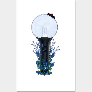 Army Floral Lightstick Posters and Art